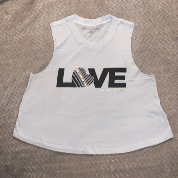 Spiritual Gangster LOVE Crop - Picture 2 of 4